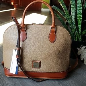 Dooney & Bourke zip zip satchel NWT!